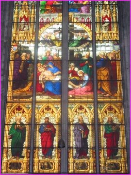 Les merveilleux vitraux de la Cathdrale de Cologne