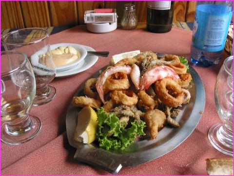 Les mariscos, Hummmmmm! une des sp�cialit�s � Ushuaia