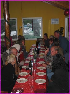 Que des grands voyageurs � ce r�veillon. Certains 