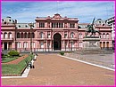 Le palais du gouvernement � Buenos Aires, o� r�side le Pr�sident