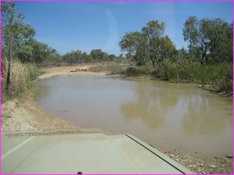 Y va, Y va pas semble se demander Prosper ! Et il y va, les deux doigts dans le pot d'�chappement !