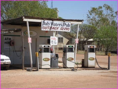 Station service de l'Outback