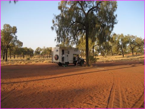 Un bivouac sympa dans l'Outback