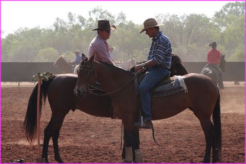 Quand 2 cowboys se rencontrent et discutent ... 