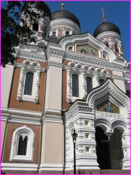 La cathdrale orthodoxe Alexandre Nevski  Tallinn