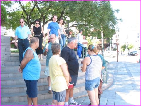 Dans les rues de Gramado avec Jo�o, Helen, Marco et Mariza