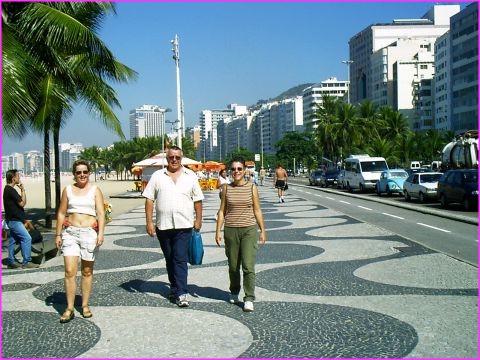 En d�ambulant sur Copacabana  (cr�dit photo J�rgen)