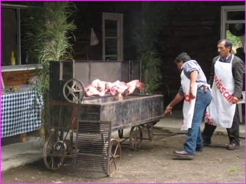 M�me au Chili, la parilla est reine