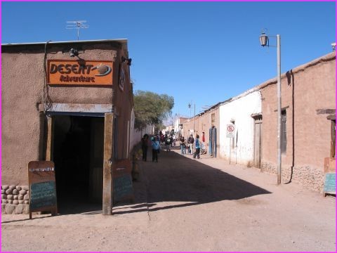 Une des rues principales de San Pedro