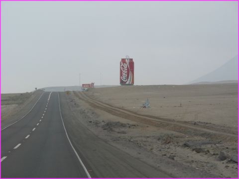 Une constante dans tous les pays : les MacDo, et le CocaCola !