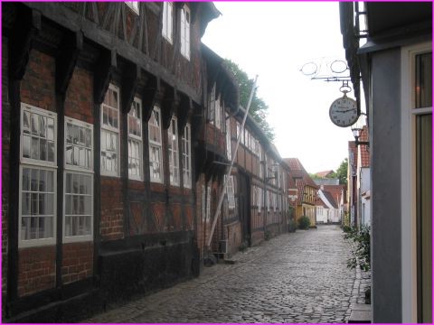 Une rue typique � Ribe