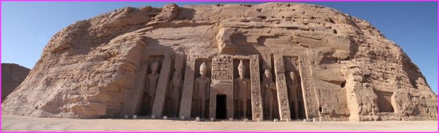 Le temple de Nefertari  Abu Simbel
