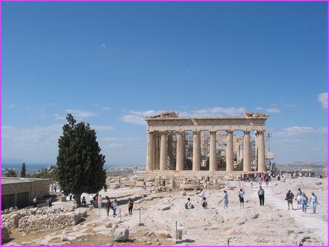 Le beau Parth�non sous un autre angle