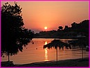 Un beau coucher de soleil &agrave; Kosta