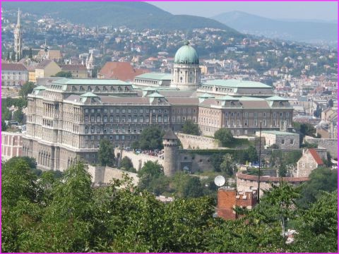 Le chteau Royal ct Buda  Budapest