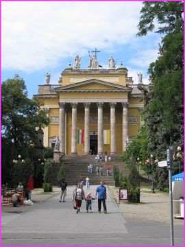 La basilique � Eger