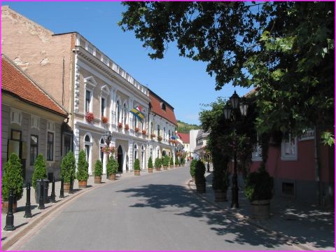 Une rue sympa de Tokaj ... mais on se souviendra aussi du vin merveilleux de cette r�gion !