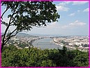 Vue g&eacute;n&eacute;rale de Budapest depuis le mont Gellert c&ocirc;t&eacute; Buda