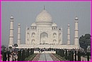 Le Taj Mahal dans toutes ses splendeurs !
