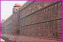La belle ceinture du Fort Rouge � Delhi
