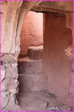 Dans le beau village de Abyaneh