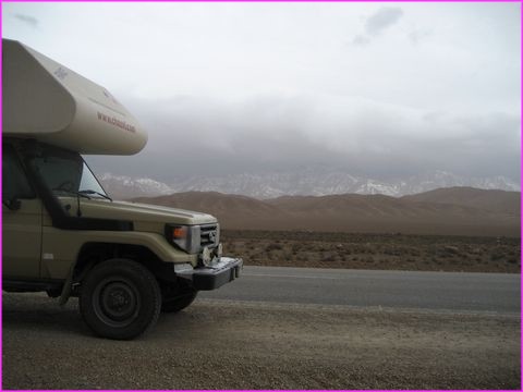 Et au loin les montagnes bien enneig�es en cette saison (F�vrier)