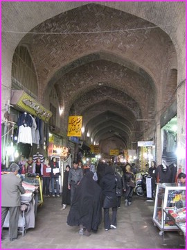 Le bazar de Kerman, le plus beau d'Iran parat-il
