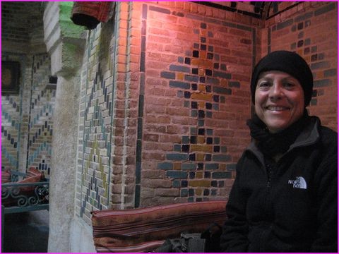 Dans le hamman Vakil � Kerman, reconverti en une belle maison de th�