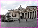 La place St Pierre au Vatican