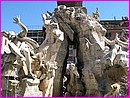 Magnifique fontaine sur la place Navona