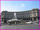 La place de la R�publique � Rome