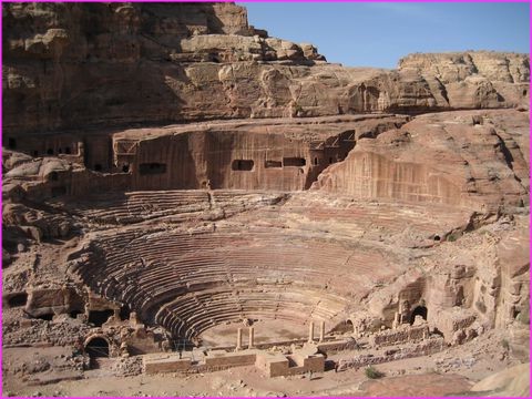 Le beau thtre de Petra