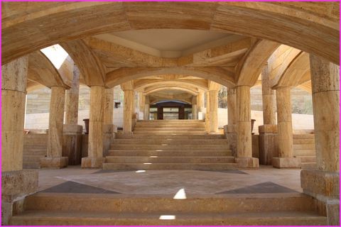 La belle architecture du Dead Sea Panoramic Complex