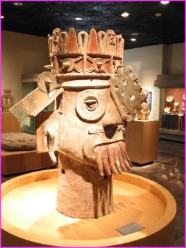 Un exemple de belle pi�ce dans le Museo de Antropologia de Mexico
