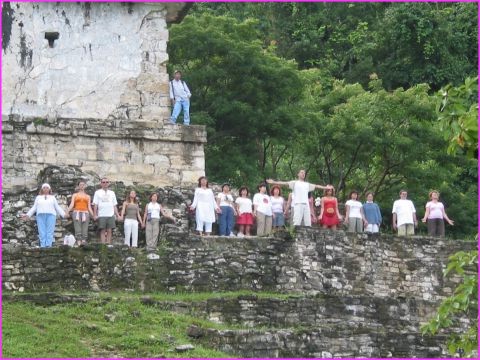 Quand un site arch�ologique devient un endroit de m�ditation pour quelques 