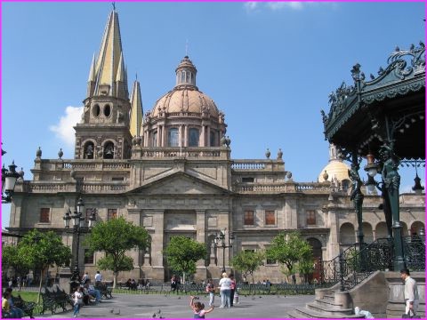 La majestueuse cath�drale de Guadalajara