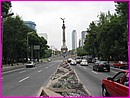 De grandes avenues, de la verdure, c'est a aussi Mexico City