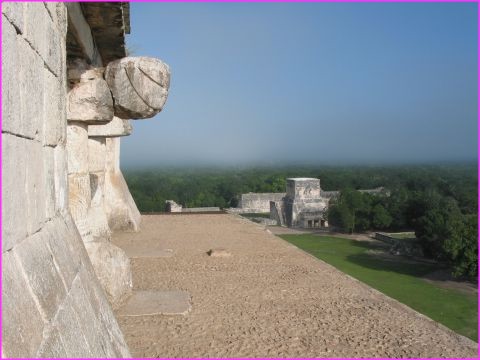 La plateforme du haut du Castillo