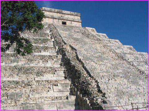 Une des faces du Castillo