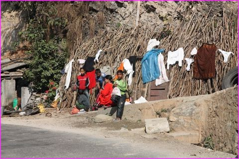 On fait s�cher le linge ...