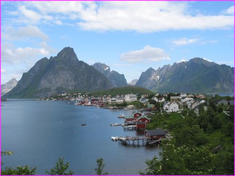 Vue de la ville de Reine