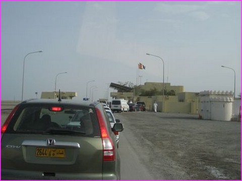 Un petit poste fronti�re o� le passage est tr�s simple