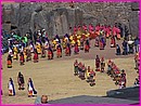 La grande sc�ne pendant la c�r�monie de l'Inti Raymi (cr�dit photo J�rgen)