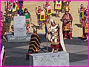 La grande scne pendant la crmonie de l'Inti Raymi (crdit photo Jrgen)