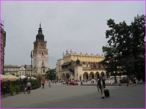 La grande place de Cracovie