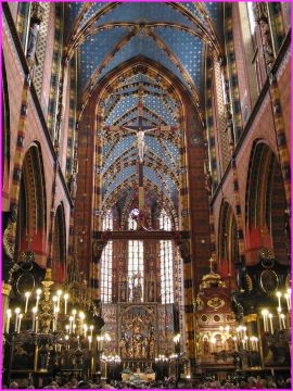 Une magnifique �glise � Cracovie