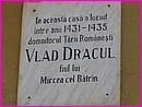 Si on veut le croire, c'est ici que serait n&eacute; celui qui a inspir&eacute; Dracula ...... &agrave; Sighisoara