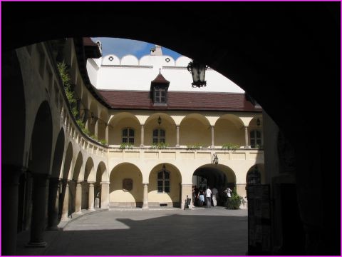 Cour int�rieure d'une maison de Bratislava