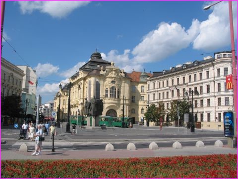 Le palais Reduta, si�ge de l'orchestre philarmonique Slovaque