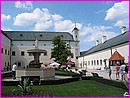 La cour int�rieure du ch�teau Cerveny Kamen